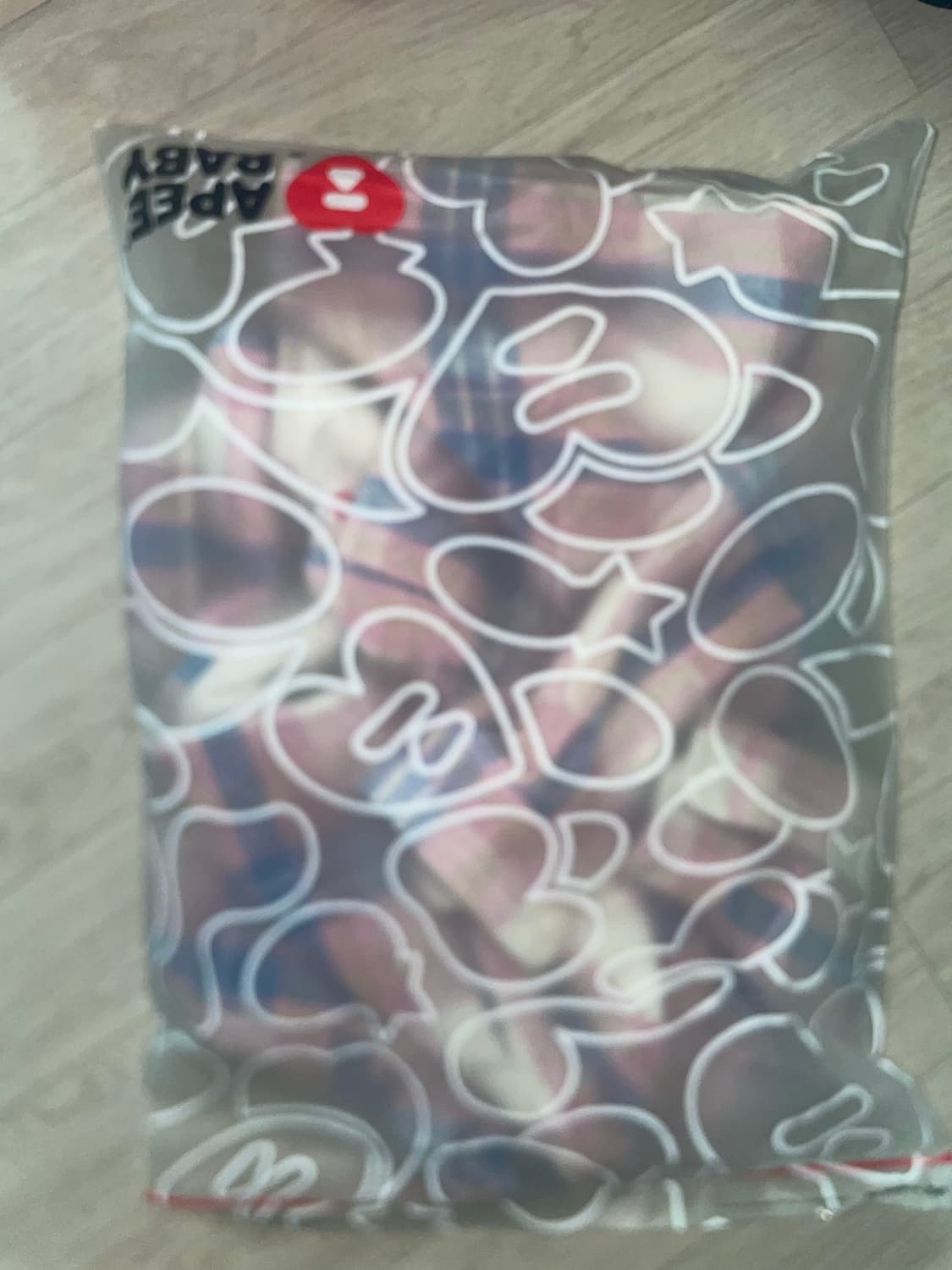 에이프 핑크 셔츠 상품이미지2