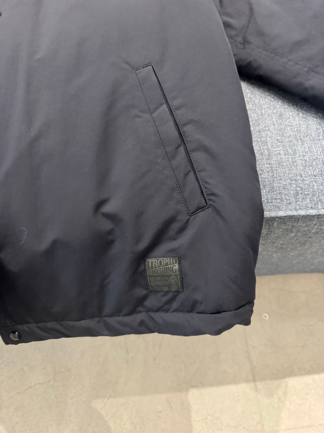 트로피클로딩 모노크롬 코치자켓 38사이즈 상품이미지2