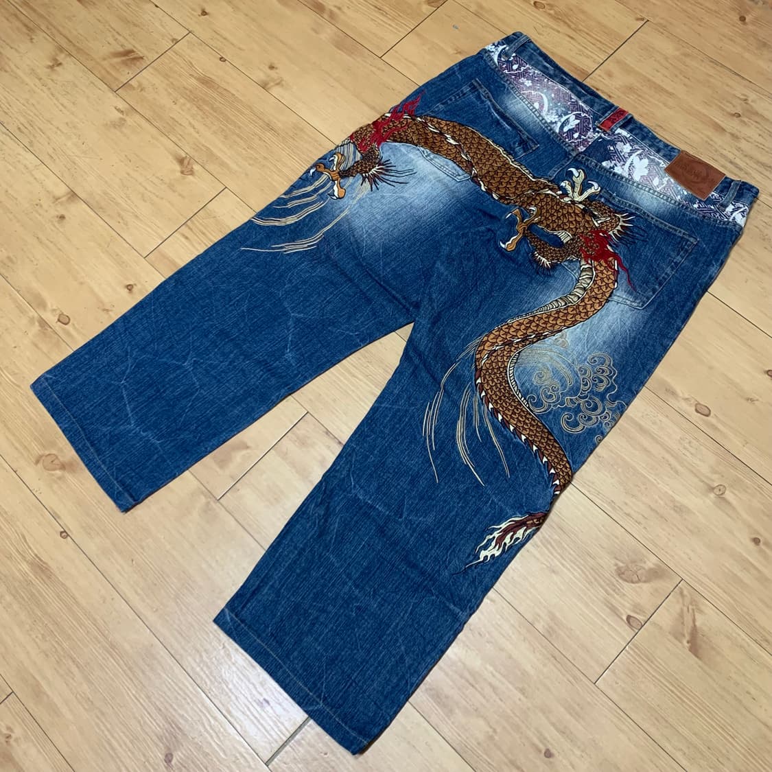 karakuri tamashi oriental denim pants 상품이미지7