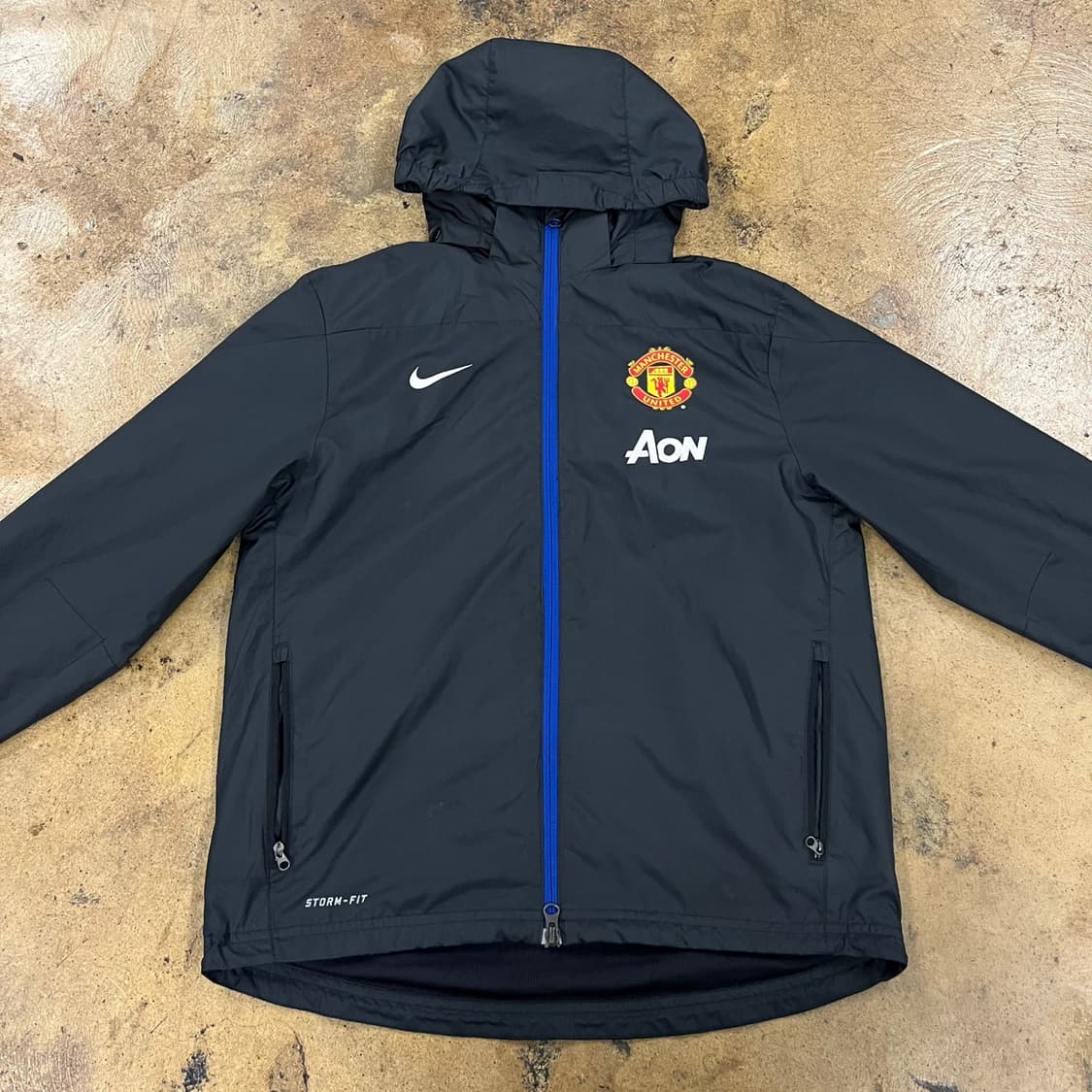 [정품/L] 나이키 맨유 AON 바람막이 후드 자켓 b19 상품이미지3