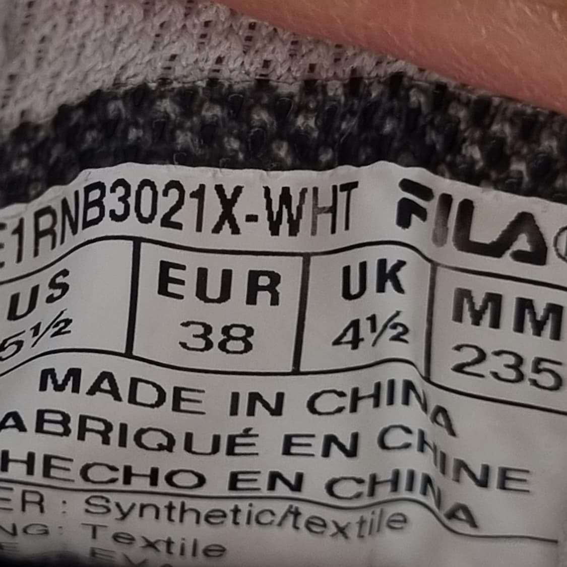 휠라 디스럽터2 여성운동화235  상품이미지6