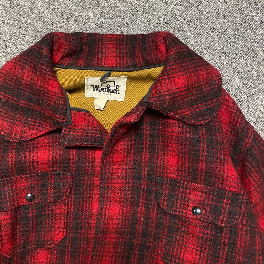 🌊Woolrich Mackinaw hunting coat 상품이미지3