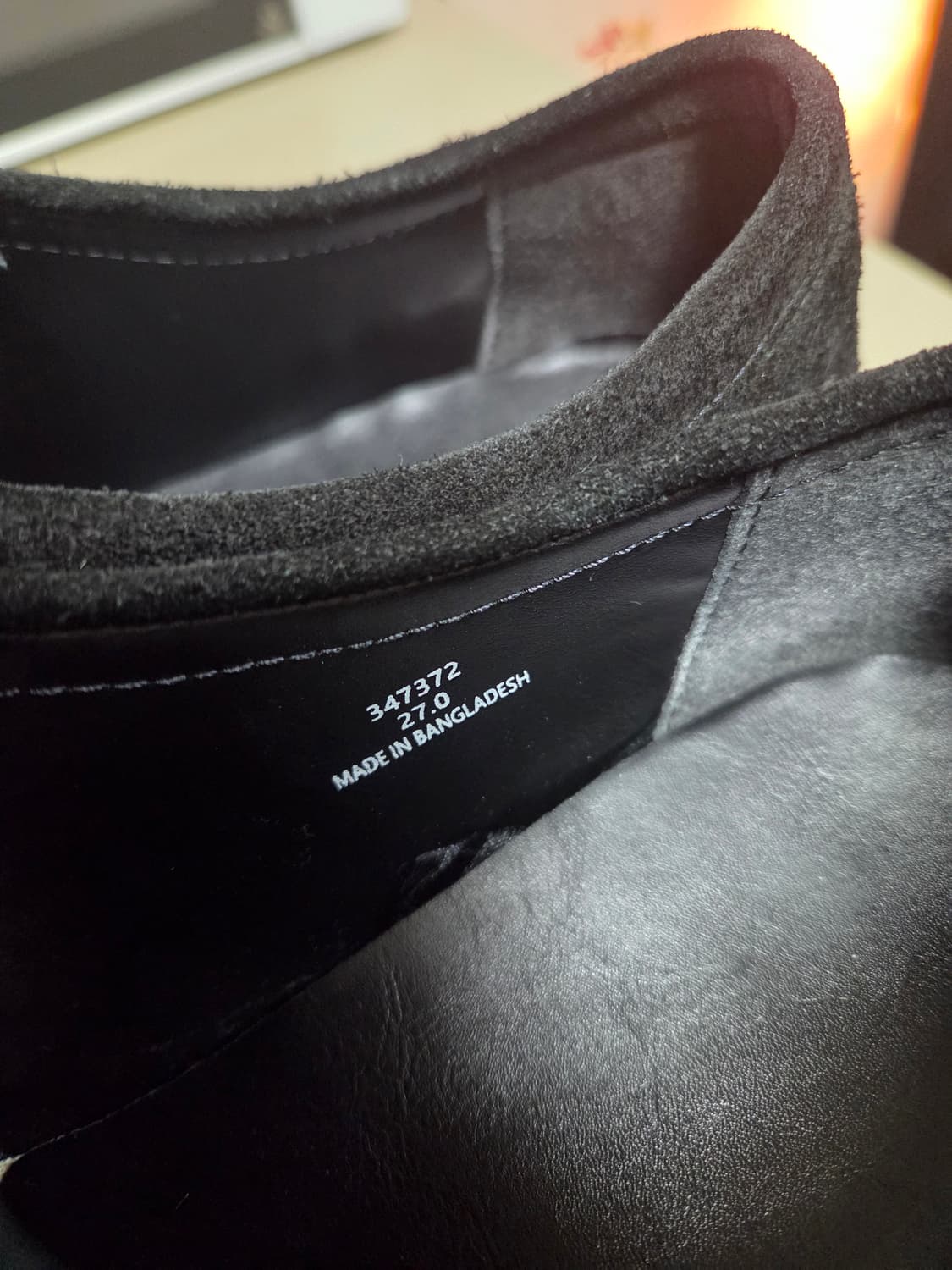 GU 모카신 블랙 270mm 상품이미지5