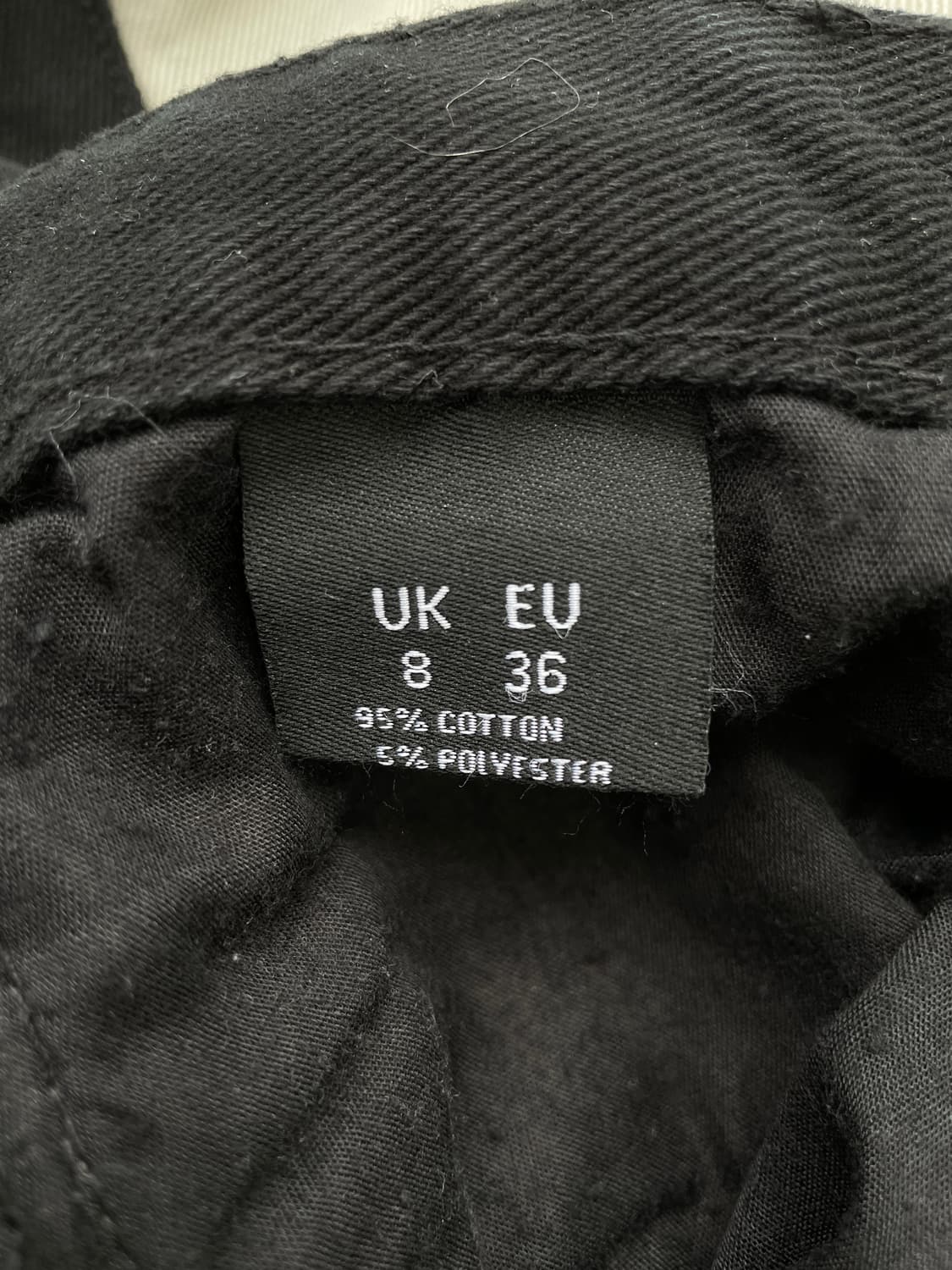 모모크롬(MOMOKROM) 투톤 컬러블록 사선 배색 와이드 데님 팬츠 상품이미지7