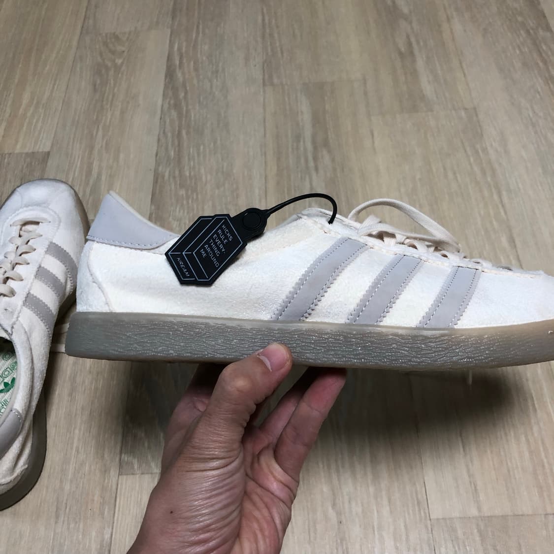 (275) 새상품 아디다스 adidas 토바코 그루엔 크림 화이트 블리스 상품이미지8