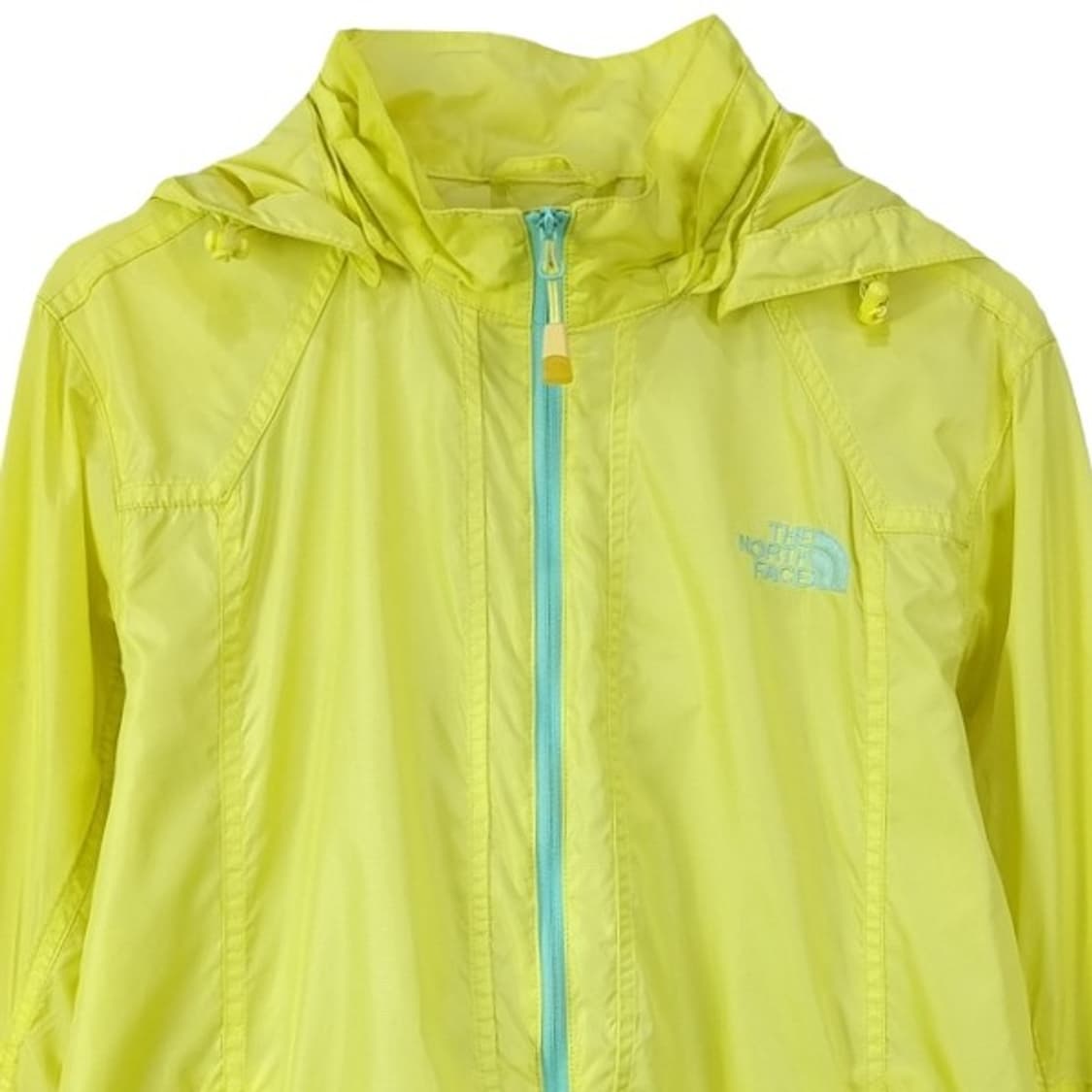 [노스페이스] 로고 자수 경량 후드 바람막이 자켓 레몬 M20094 상품이미지4