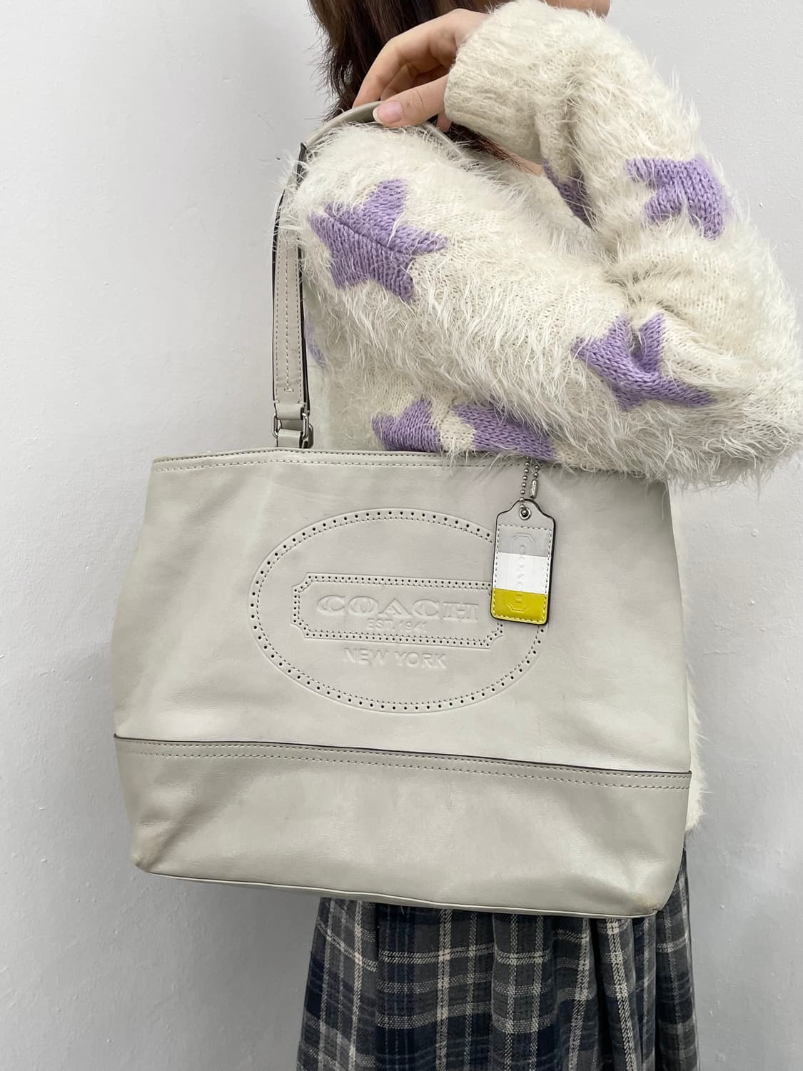 코치 로고 쇼퍼백 상품이미지2