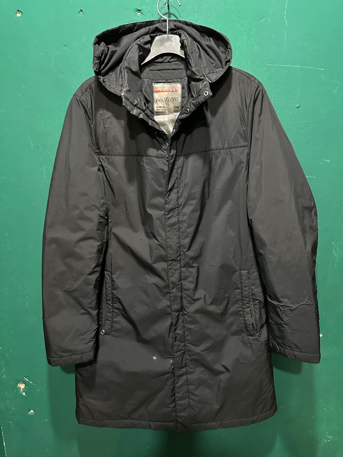 프라다 스포츠 후드 패딩자켓 100-105 상품이미지1