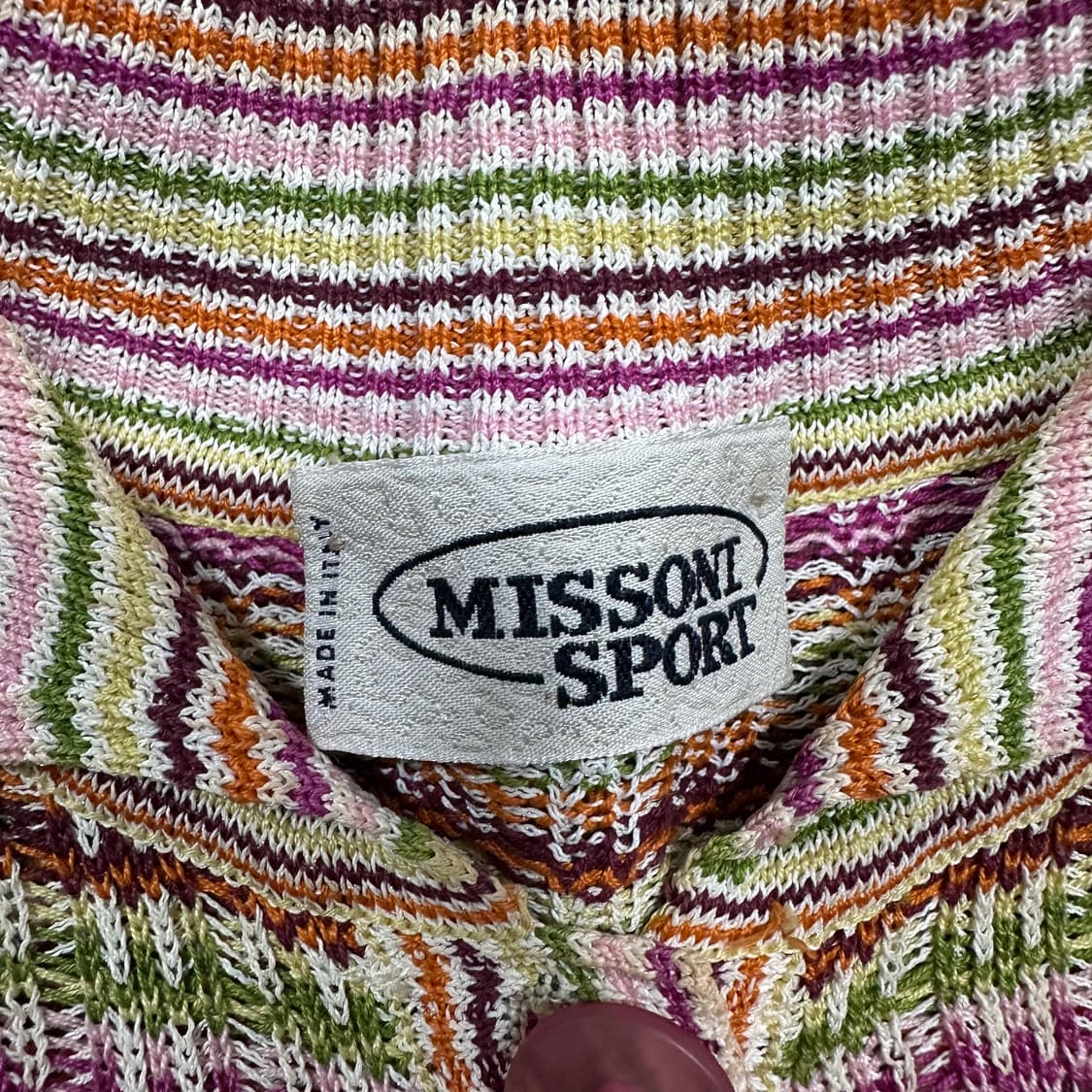 ✨ (바배) 미쏘니 니트 카라 반팔티  상품이미지3