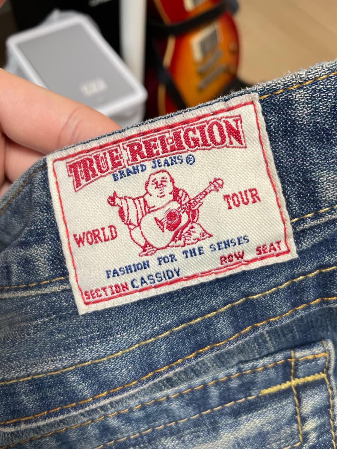 TRUE RELIGION 트루릴리젼 레이스업 부츠컷 상품이미지4