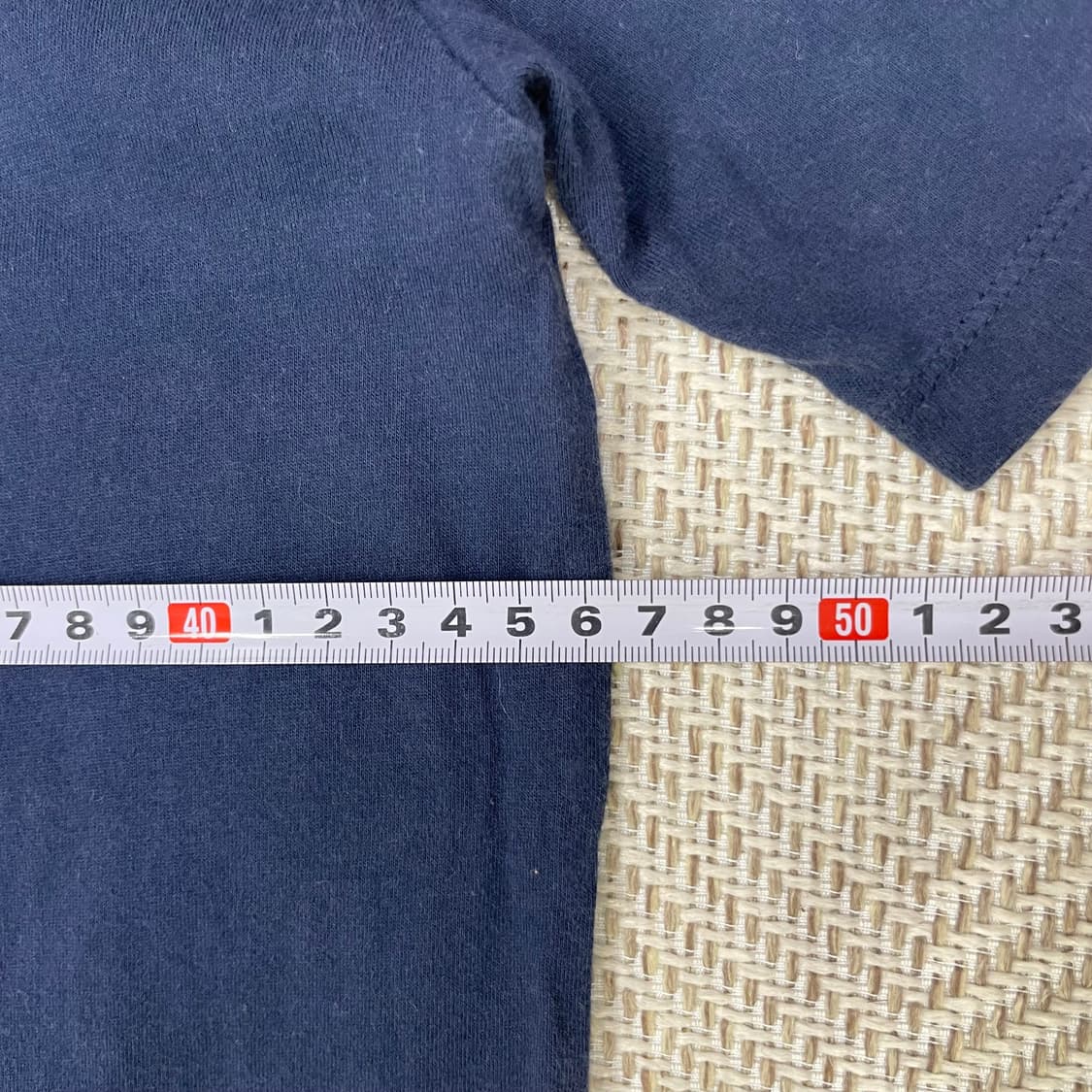 리바이스 Levi’s 빅로고 반팔티 네이비 S(90) 상품이미지6