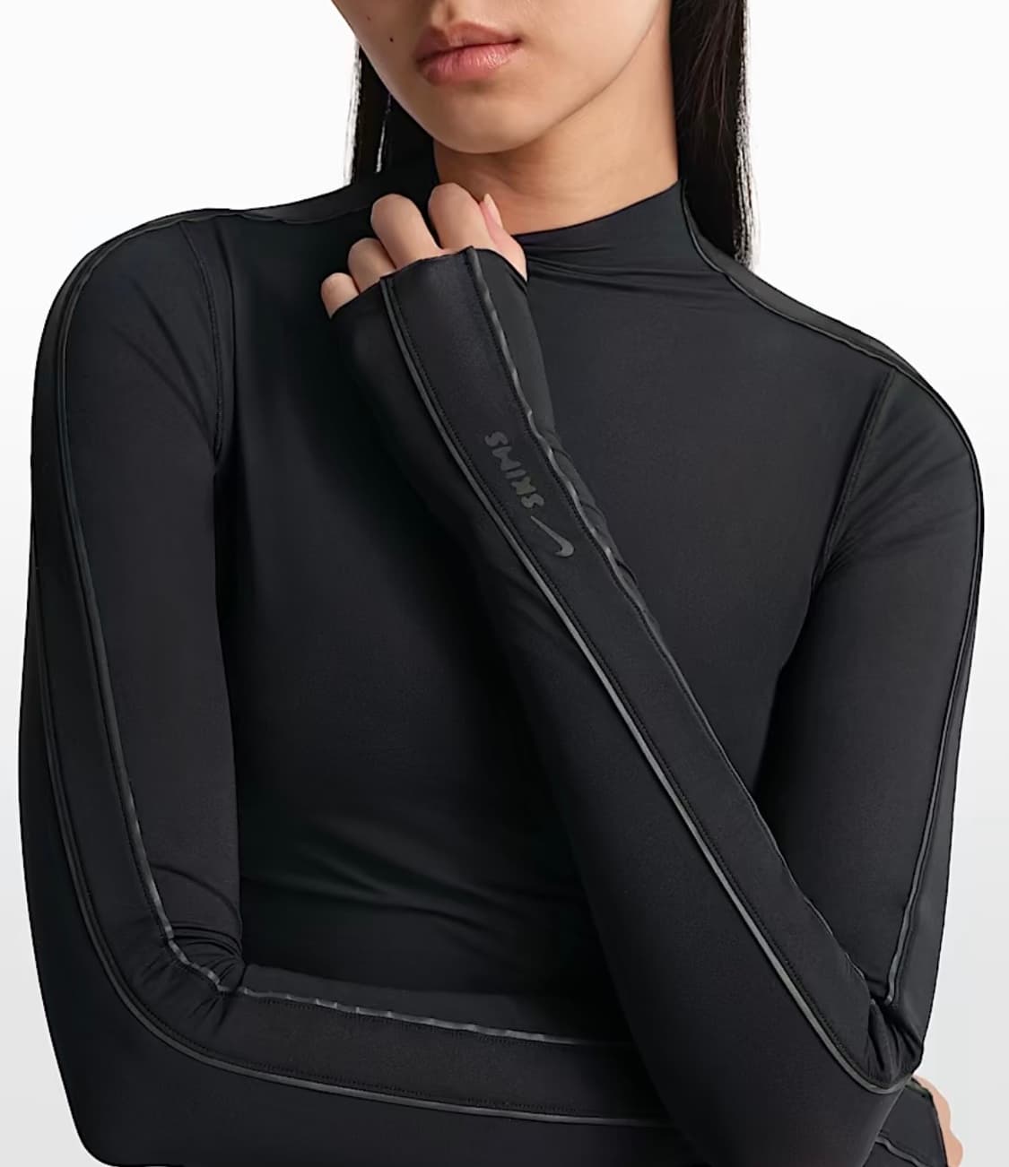 나이키 스킴스 웨이트리스 레이어 긴팔 블랙 상품이미지2