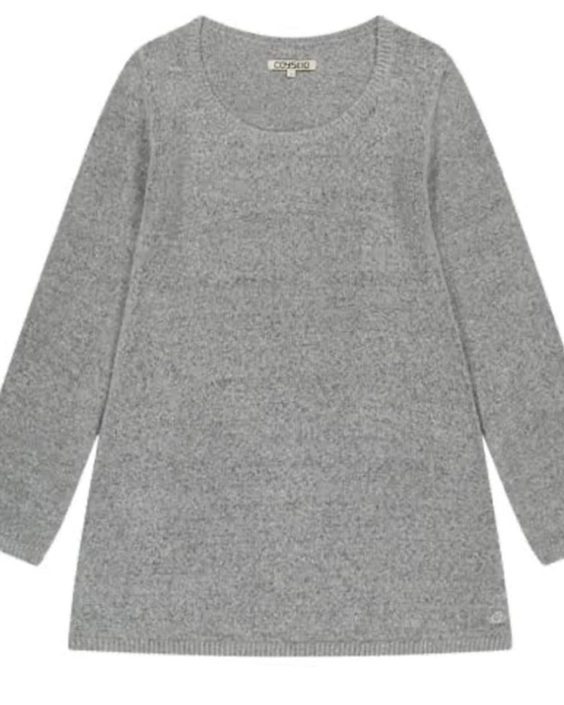 코이세이오 부클 니트 원피스 그레이 상품이미지1