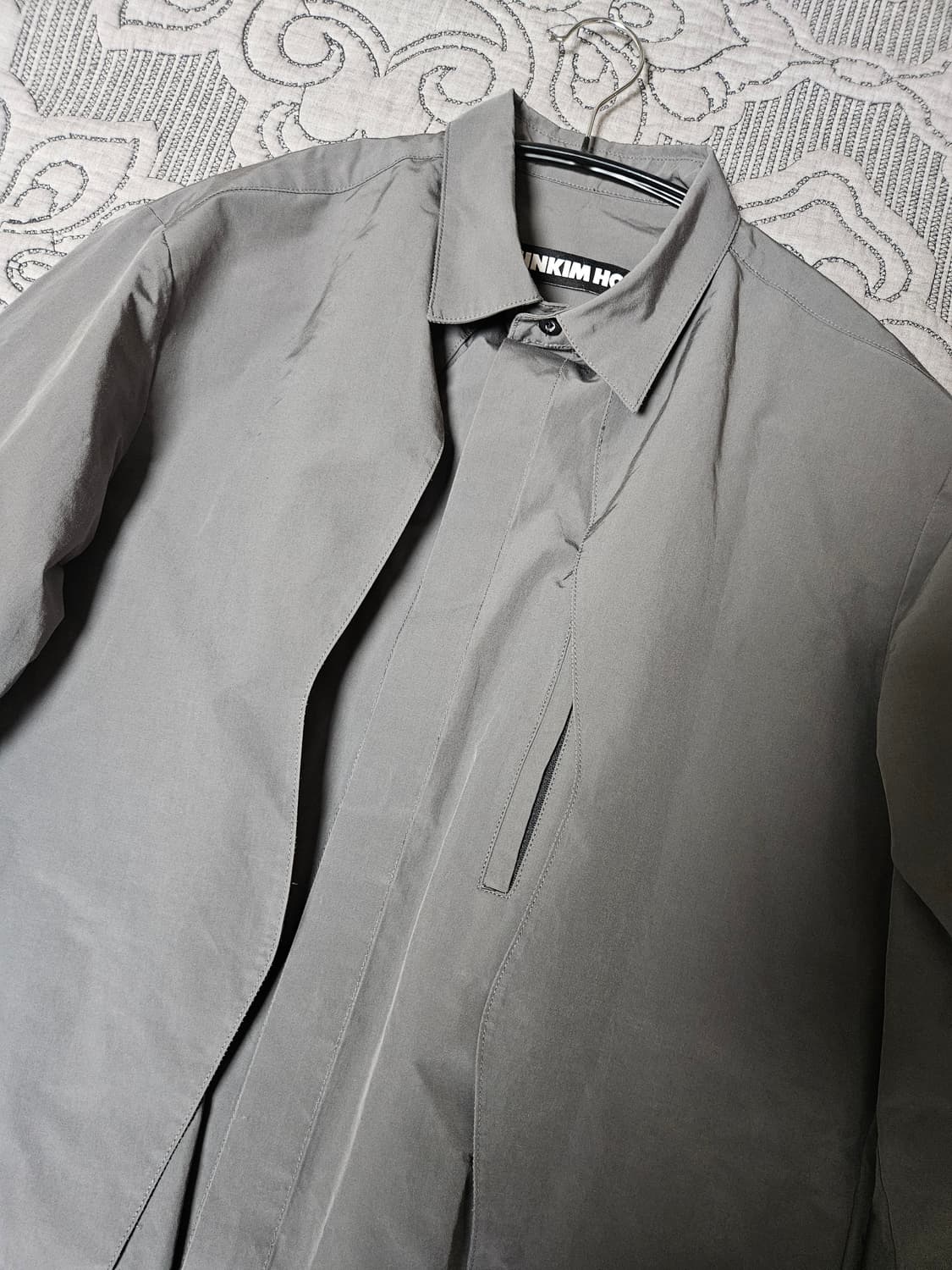[2] MINKIMHO GRAY SHIRT 민킴호 그레이 셔츠 상품이미지1