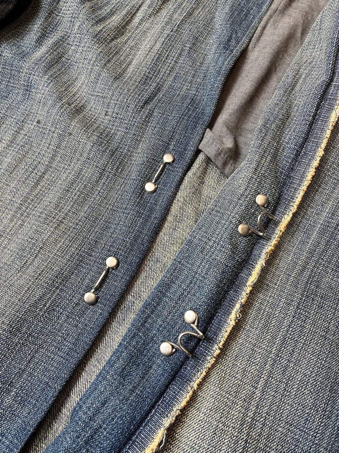 디키즈 00's 메탈 훅 클로저 워크 데님 자켓 PN8077 상품이미지3