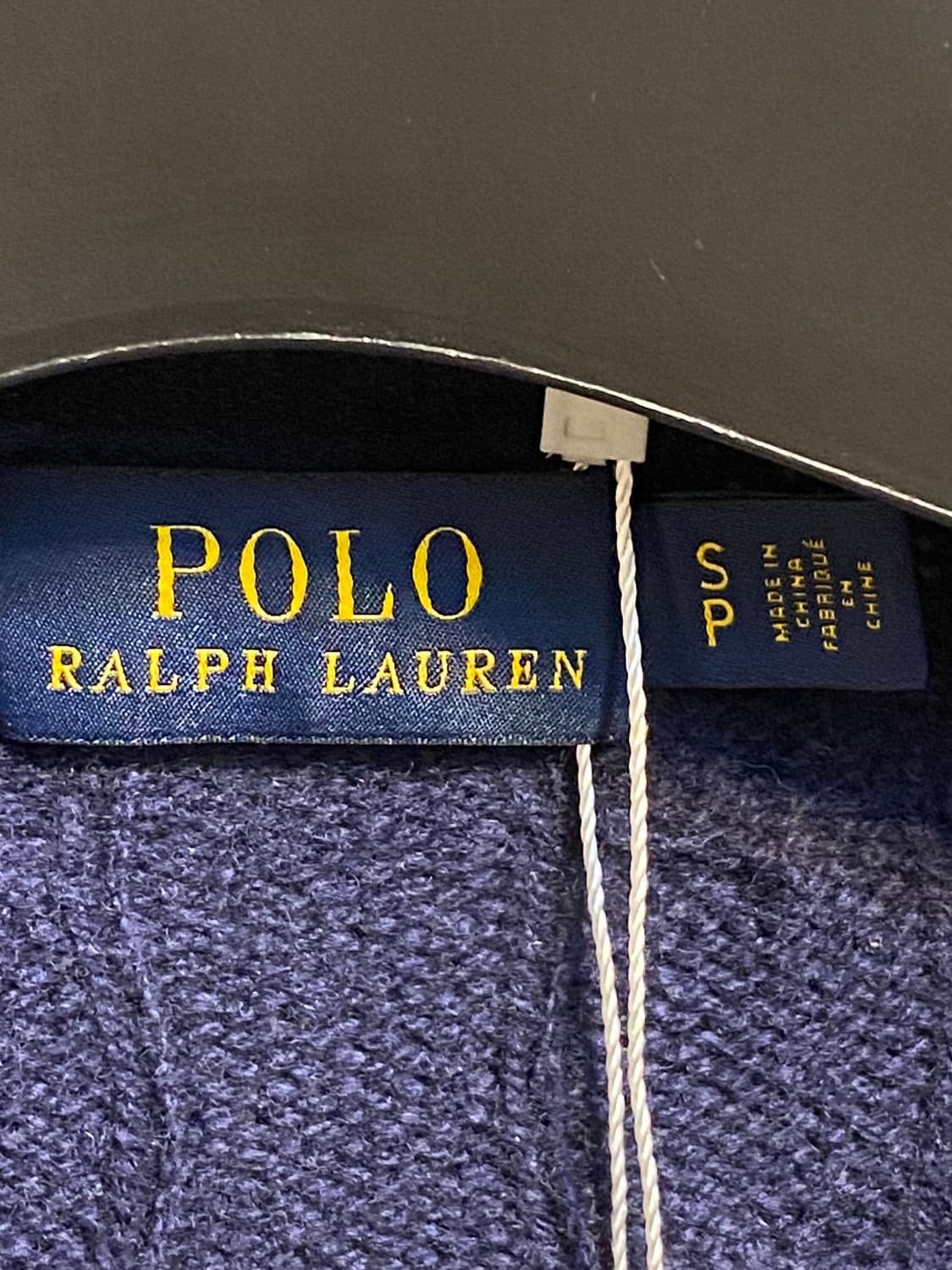 폴로 랄프로렌 네이비 메리노 울 스웨터 상품이미지3