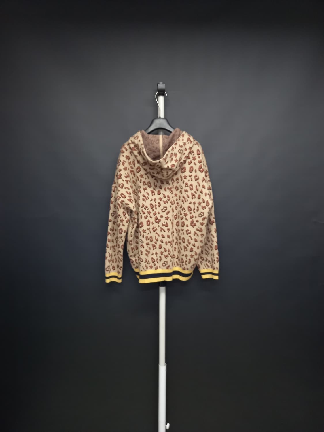 럭키슈에뜨 춘추동 후드 니트집업가디건 F 상품이미지2