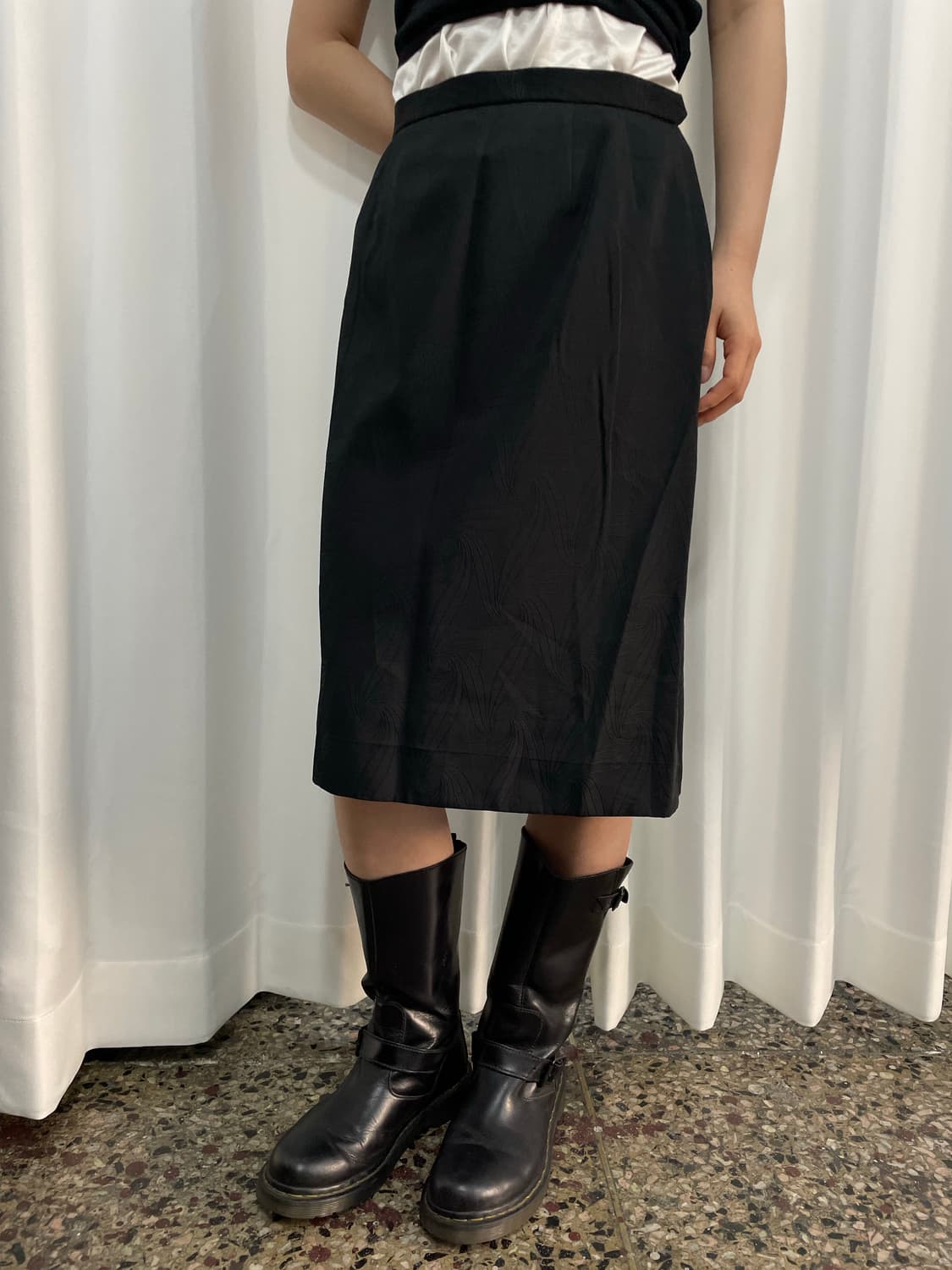pattern midi skirt 상품이미지4