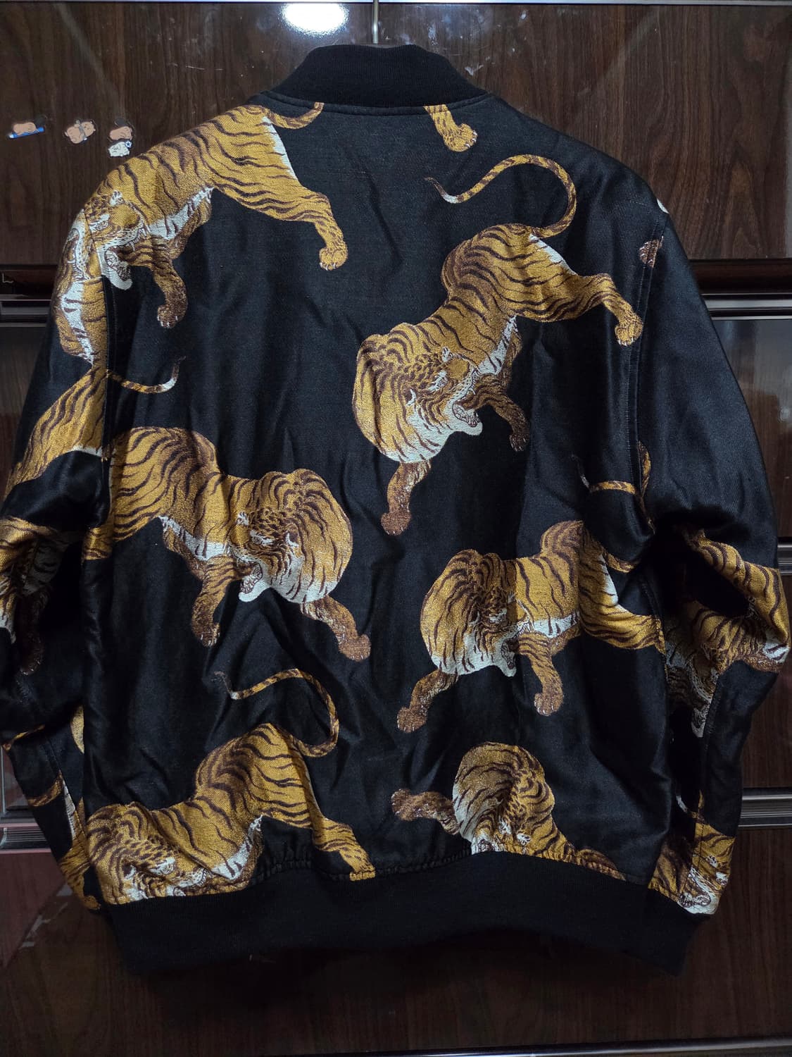 와코마리아 타이거 자카드 스카 자켓 M 상품이미지2