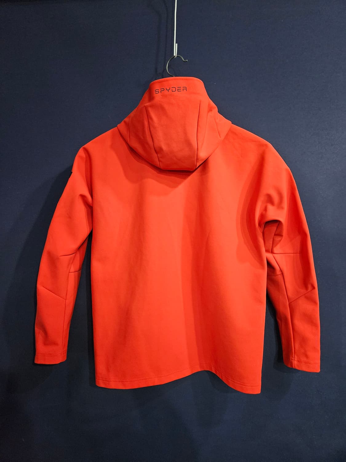 스파이더 레드컬러 남성 슬림핏 95 기모 후드집업 자켓  상품이미지2