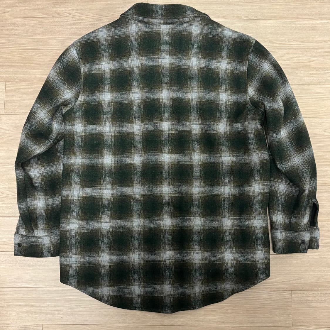 브라운브레스 타탄 체크 셔츠 자켓 L 상품이미지3