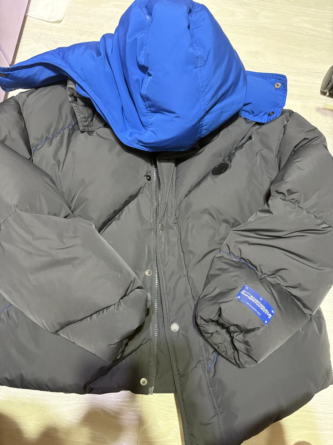 자라 아더에러 오버사이즈 패딩 자켓 그레이 자더에러 S 상품이미지1