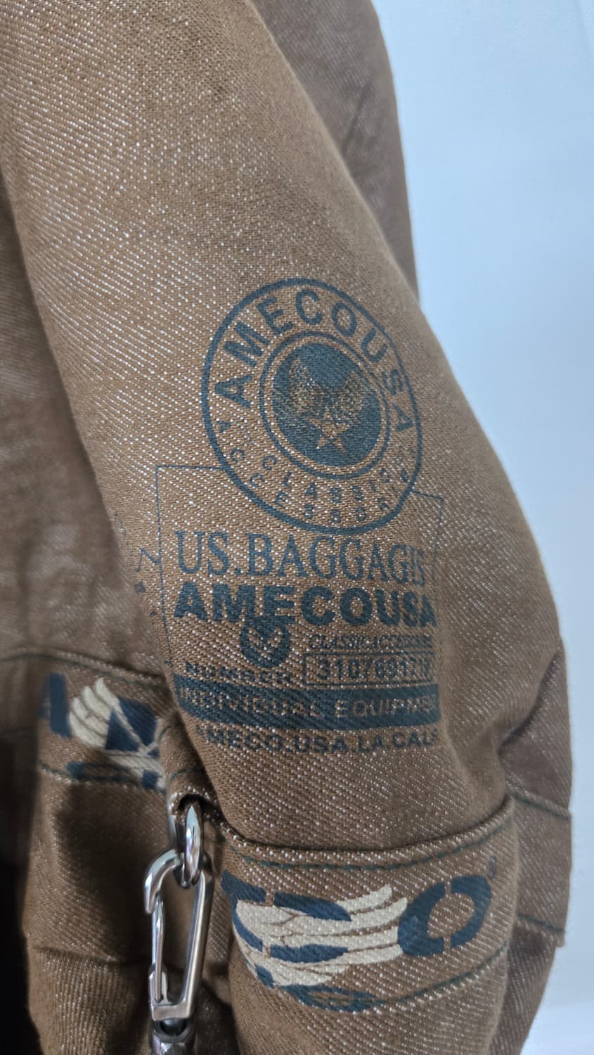 AMECO U.S.A 아메코 빈티지 캔버스 백팩 상품이미지5