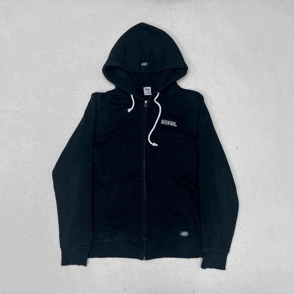 Dickies black hood zip-up 상품이미지4