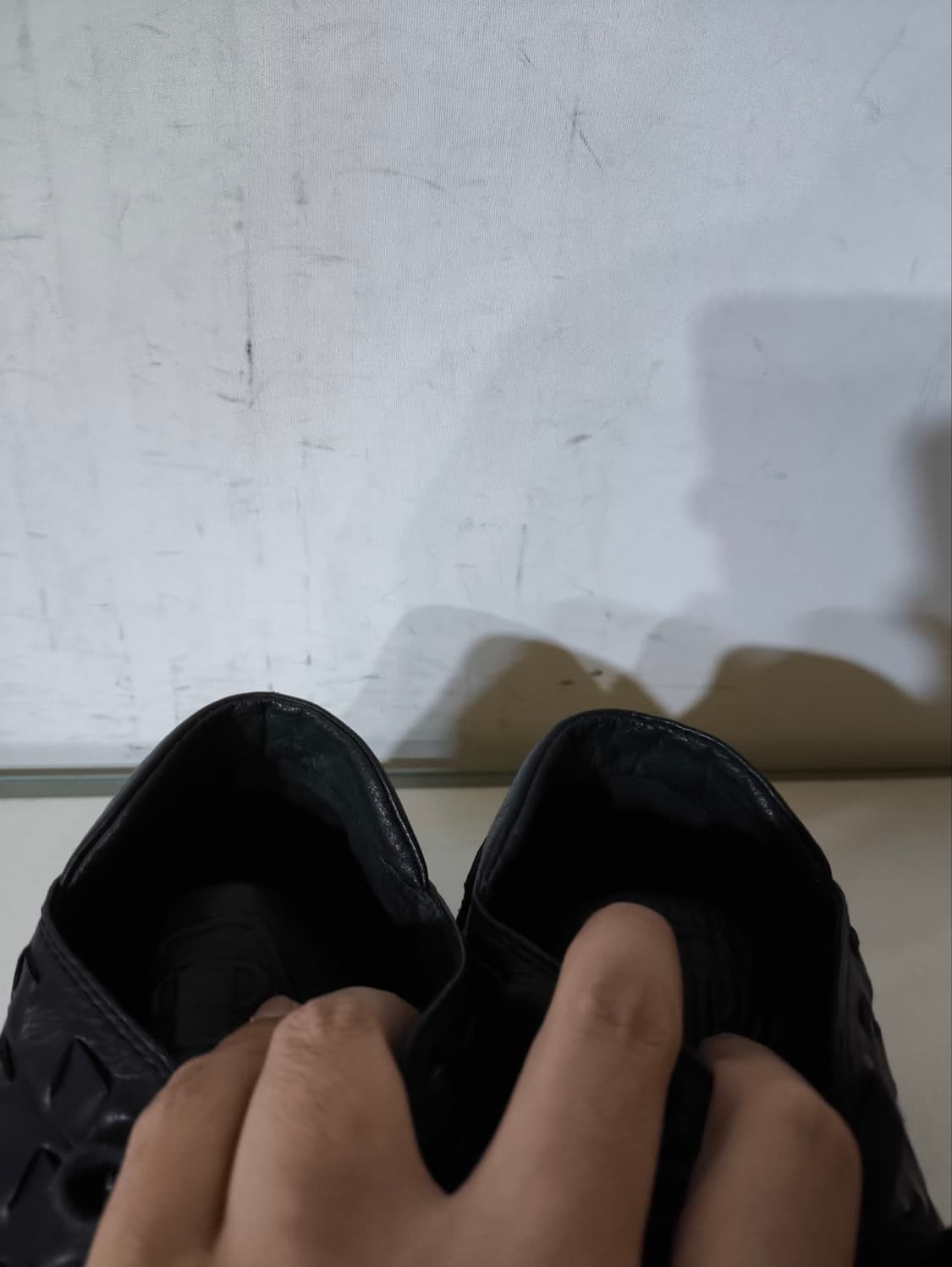 41 260mm 핸드메이드 가죽 스니커즈 상품이미지5