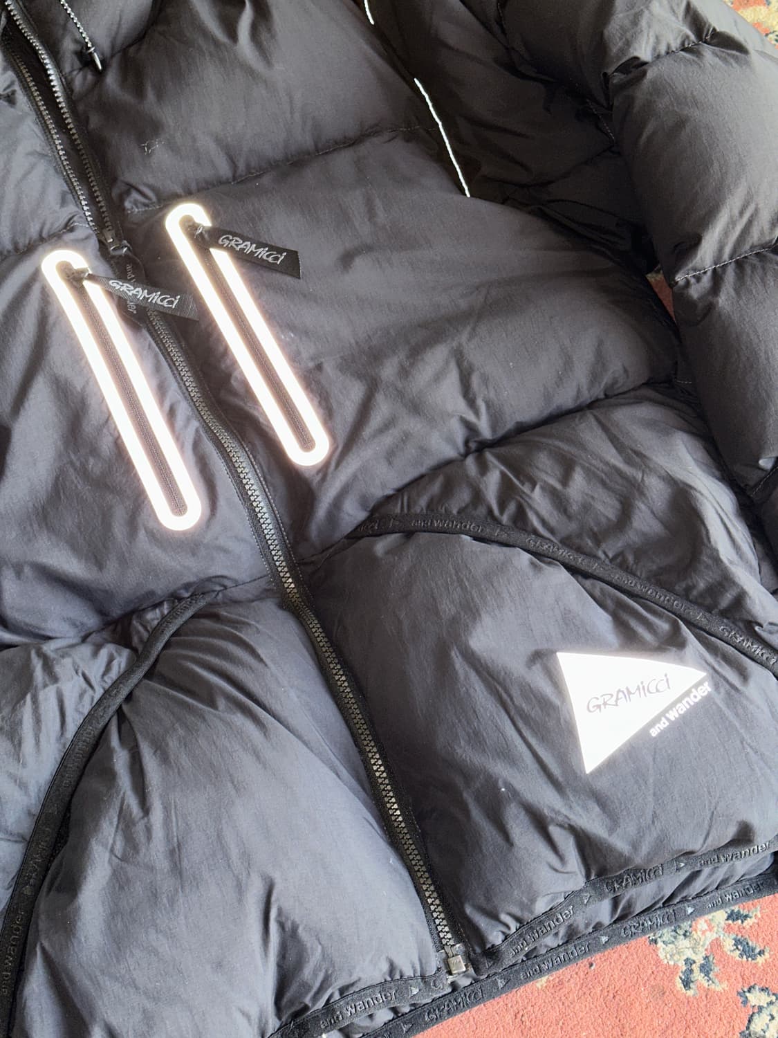 그라미치 x 윈드윈더 블랙 패딩 XL ( 상품이미지10