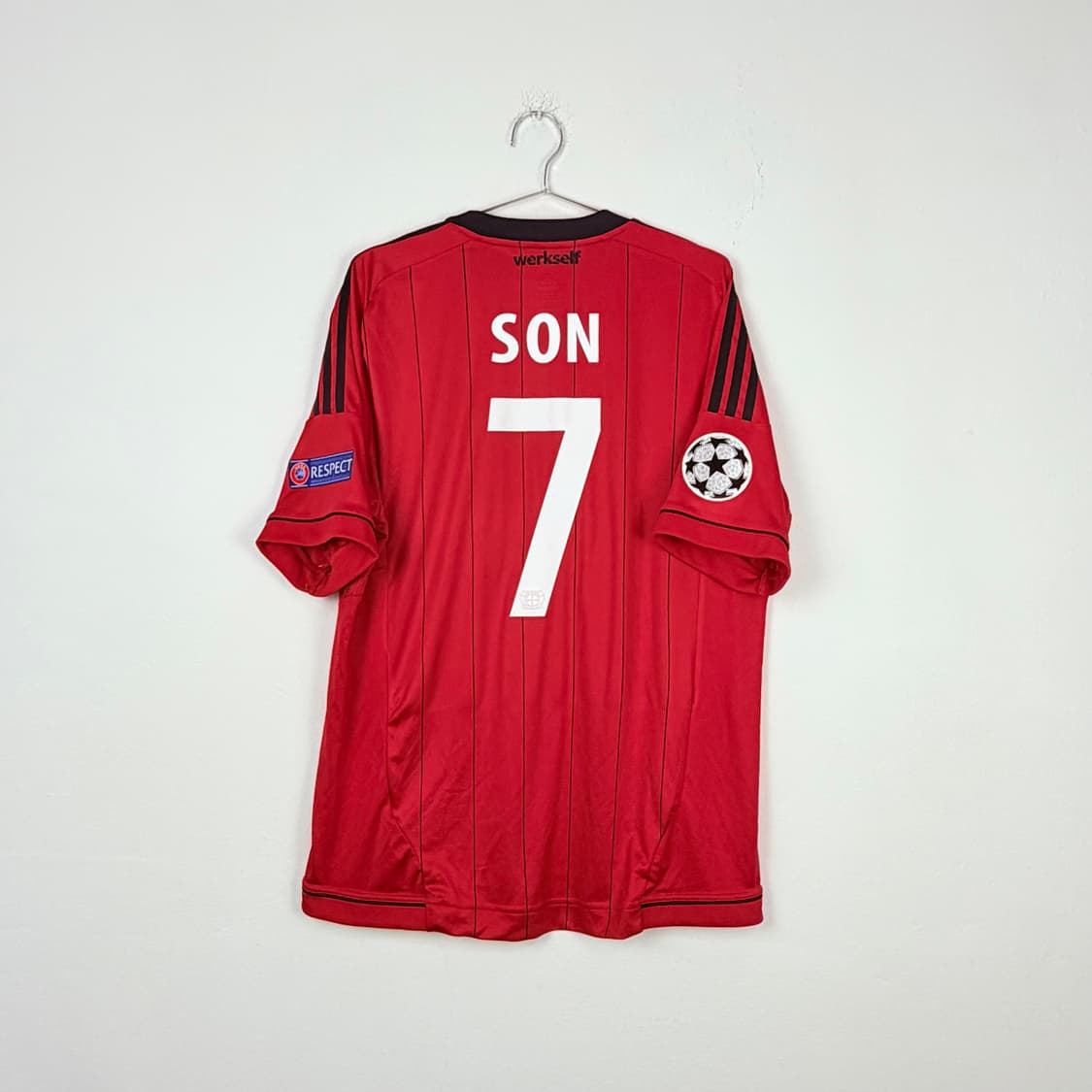 13-14 레버쿠젠 어웨이 손흥민 유니폼 상품이미지1