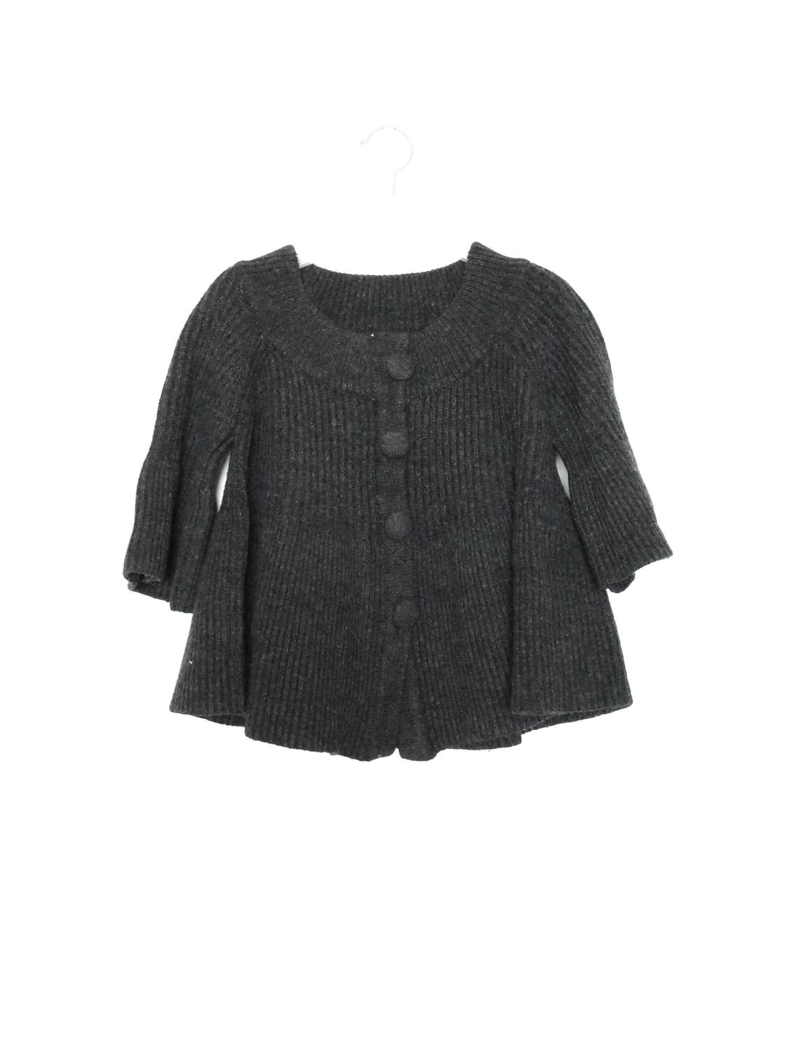 빈티지 차콜 볼레로 플레어 가디건 상품이미지2