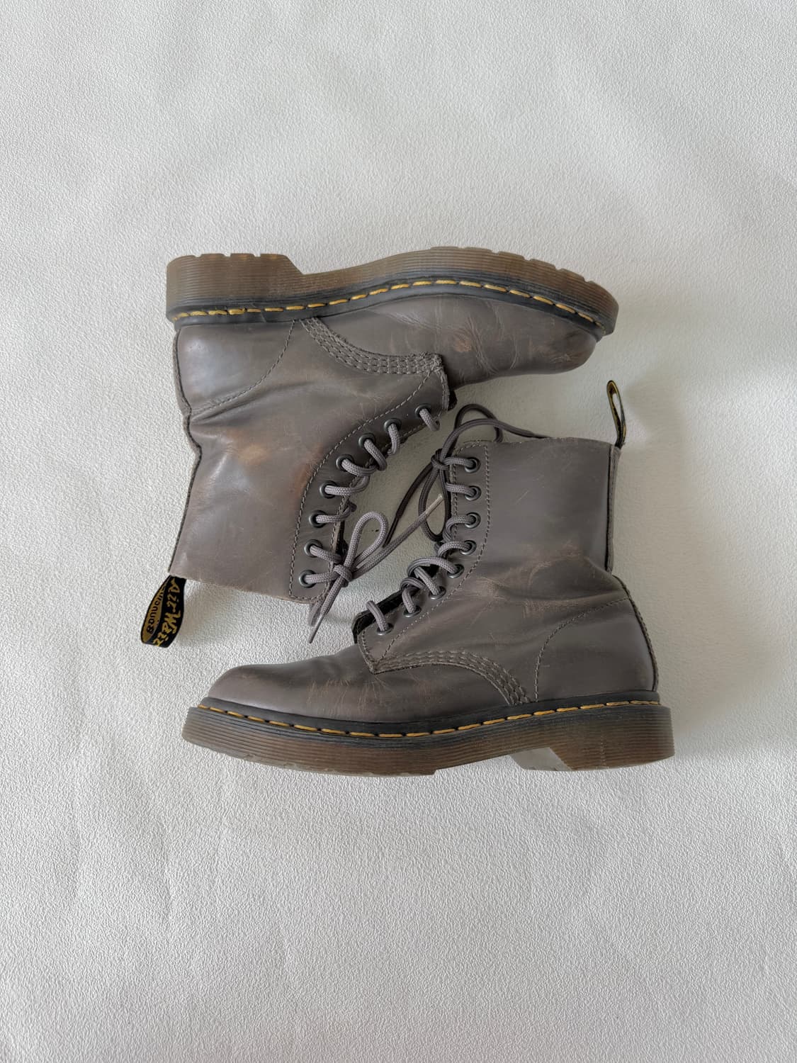 [EU36]닥터마틴(Dr.Marten) 8홀 빈티지무드 그레이 상품이미지2