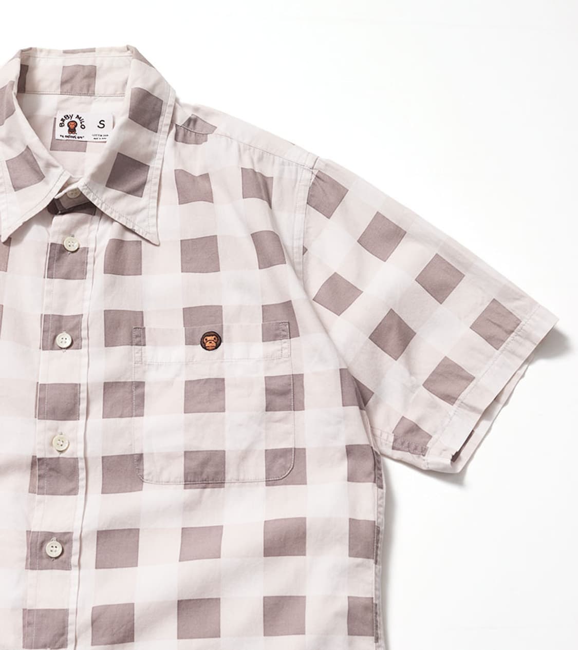 BAPE - MILO CHECK SHIRT 상품이미지5