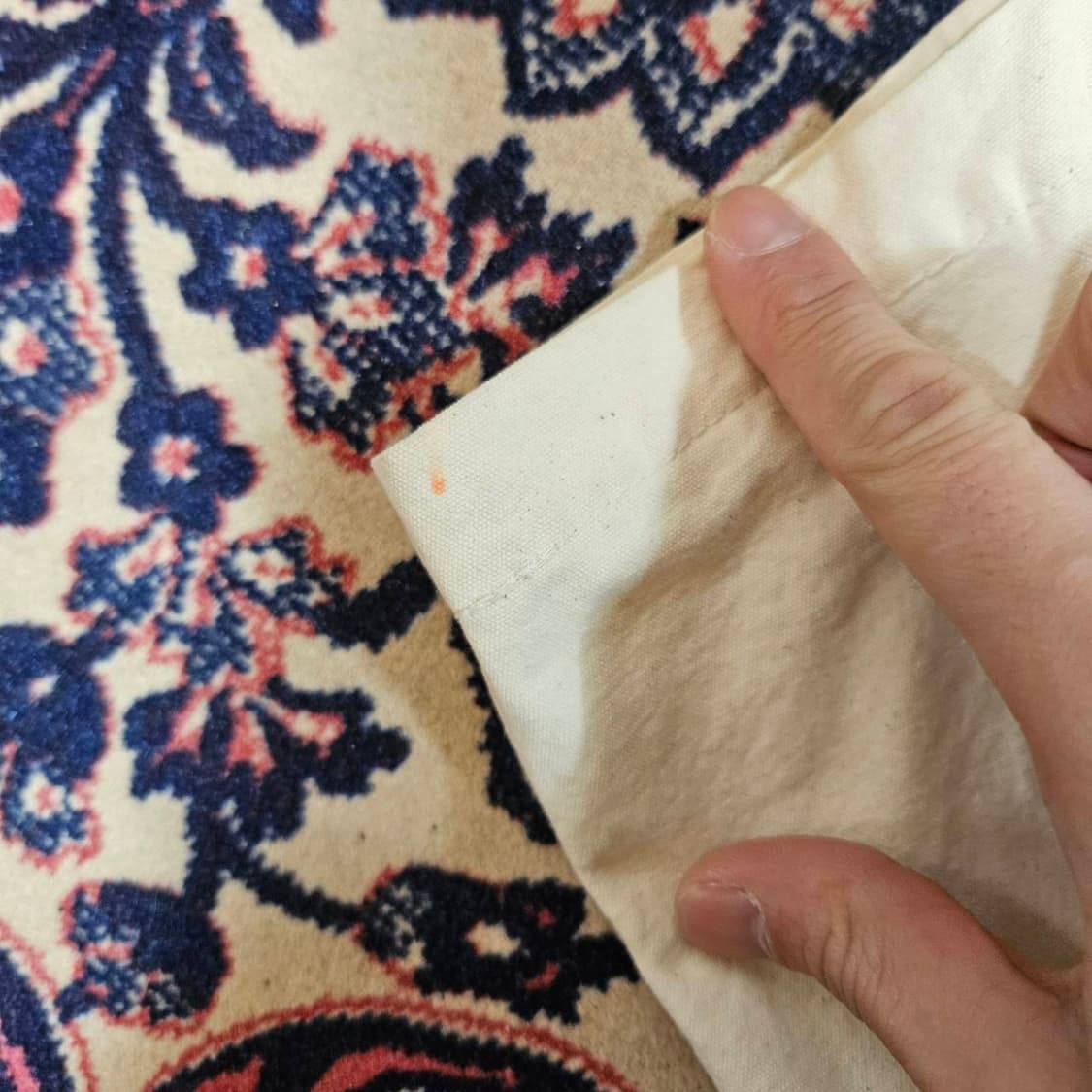 메종키츠네 폭스헤드 토트백 에크루 상품이미지8