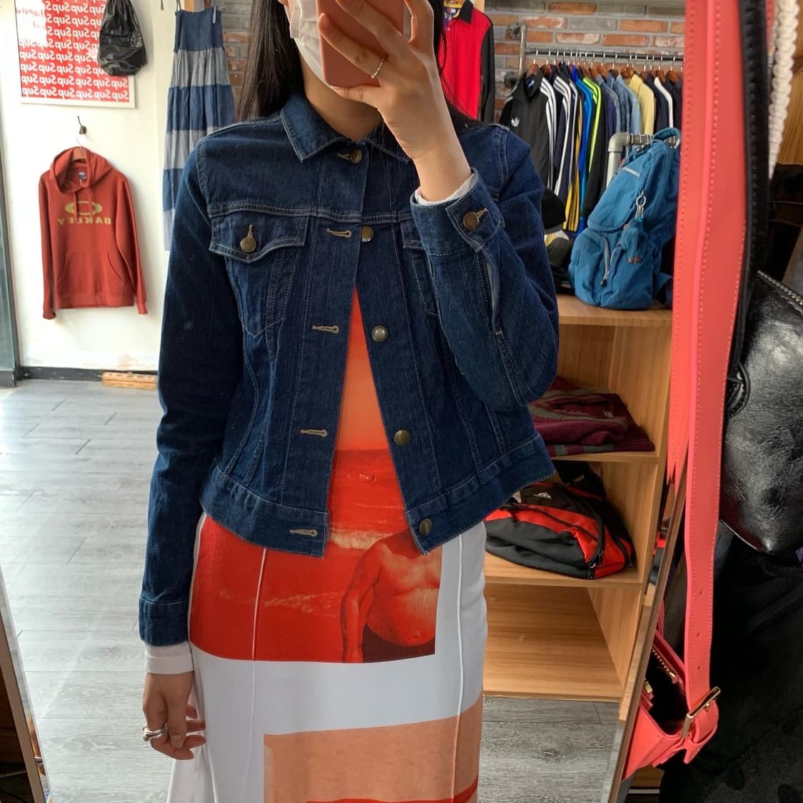 빈티지 데님자켓 상품이미지3
