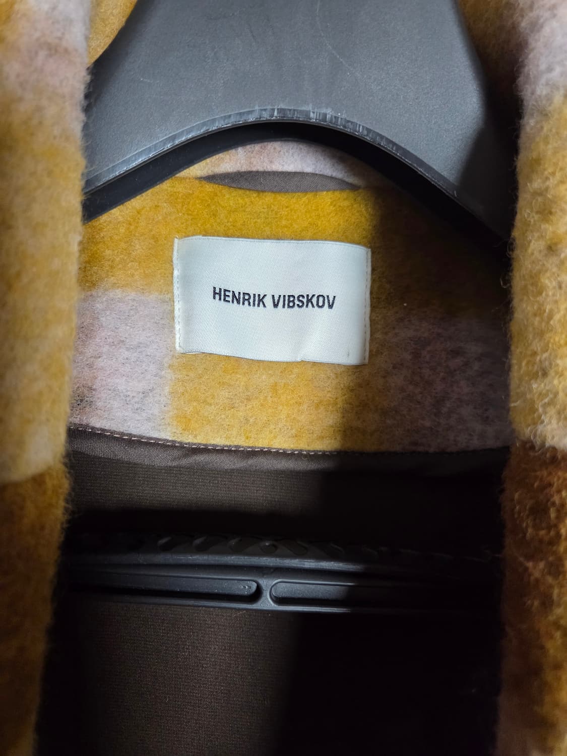 Henrik Vibskov 숏 체크 코트 상품이미지2