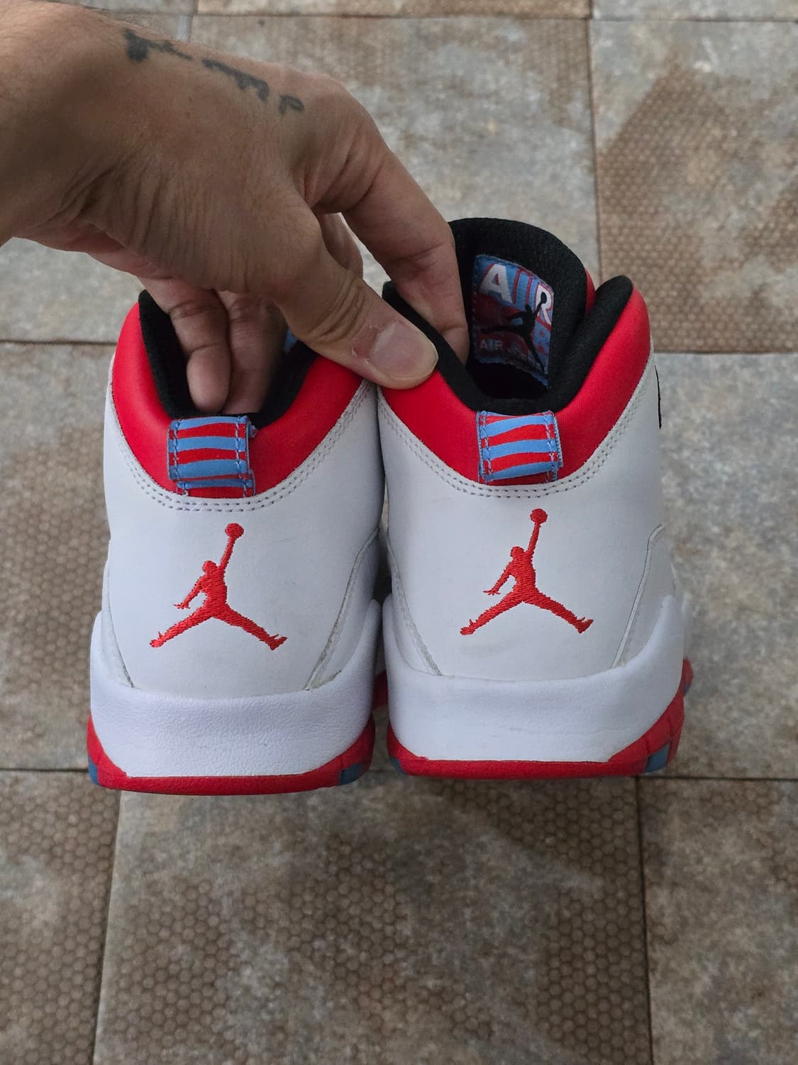 (240)나이키 에어 조던 10 레트로 시카고 플래그 상품이미지7