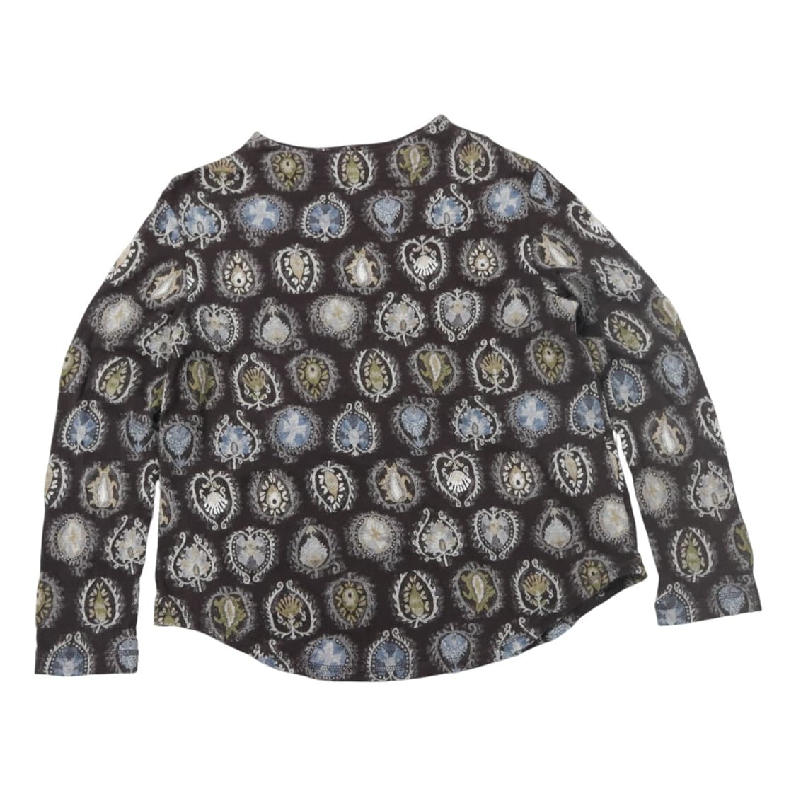 지아니 로 주디체 빈티지 에스닉 오너먼트 울 블렌드 티셔츠 상품이미지1