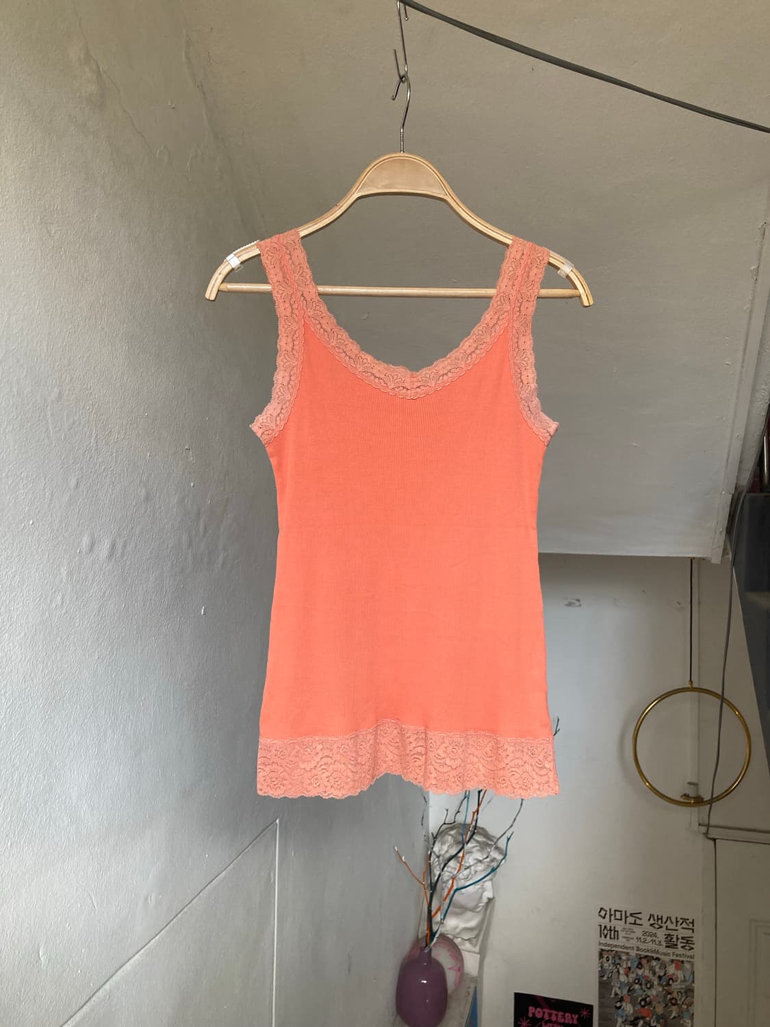 코랄 레이스 나시 상품이미지1