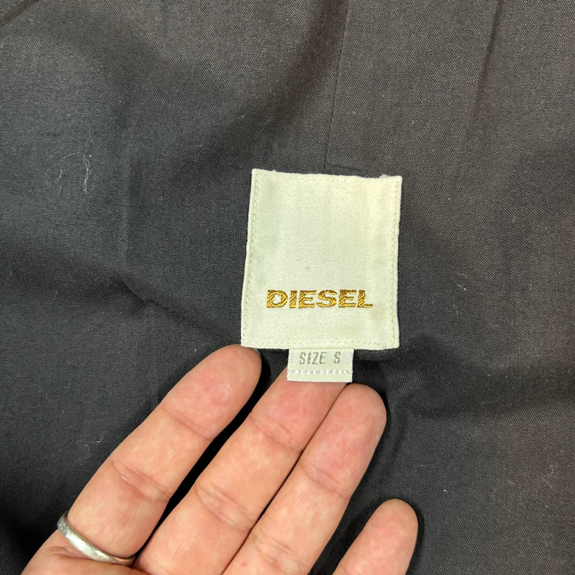 S) 디젤 DIESEL 밀리터리 필드 자켓 상품이미지8