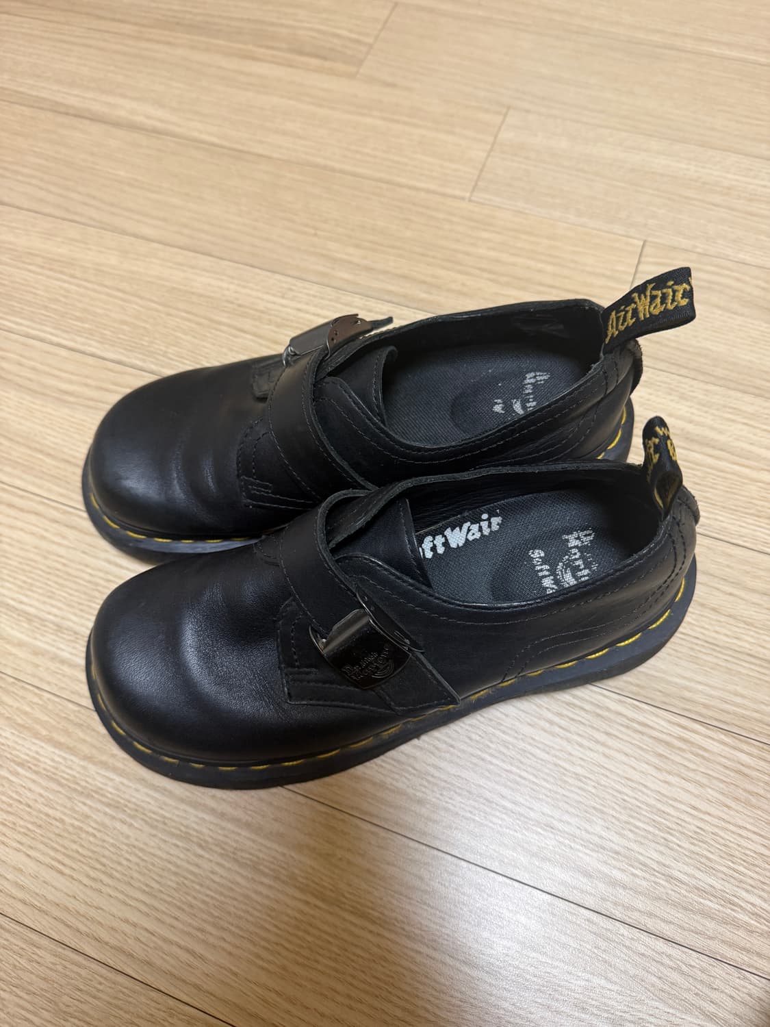 uk4,230) 129,000원 닥터마틴 오클리 블랙 더비 상품이미지4