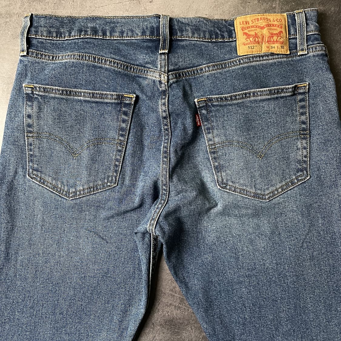 LEVI'S 리바이스512 슬림 테이퍼드핏 데님팬츠 A00676 상품이미지6