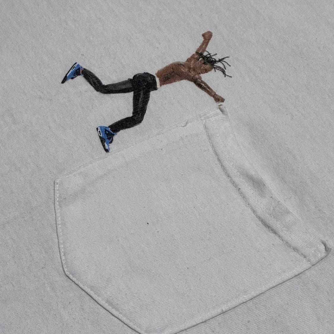 [L] 트레비스 스캇 아스트로월드 버질 아블로 반팔 티셔츠 상품이미지2