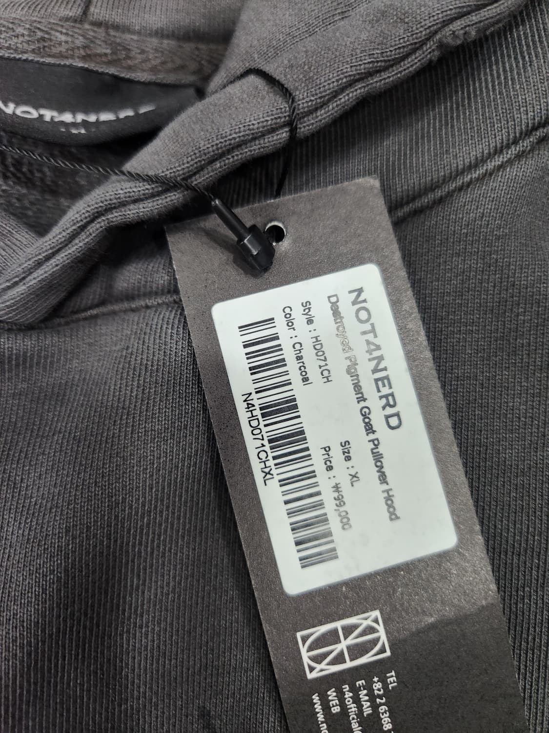 낫포너드 후드티셔츠 새상품xl 상품이미지3