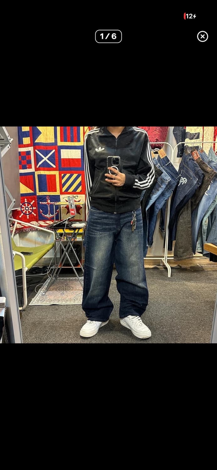 아비렉스 데님팬츠 상품이미지1