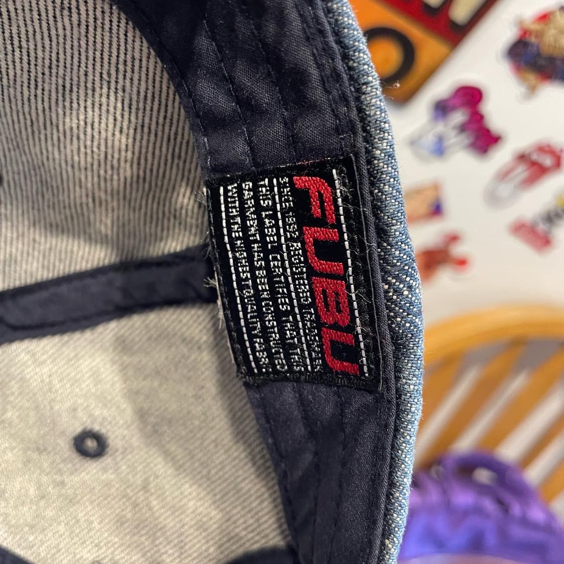 후부 데님 볼캡 상품이미지7