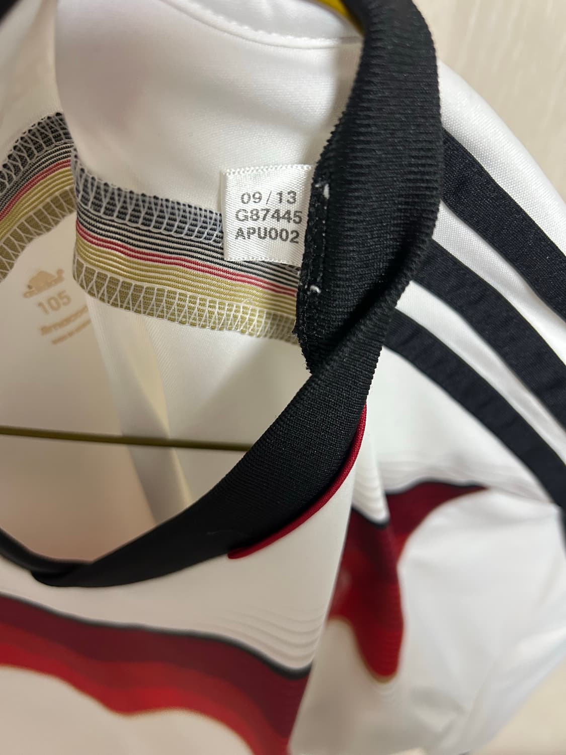 아디다스 독일 축구국가대표 유니폼 105사이즈 팜 상품이미지5