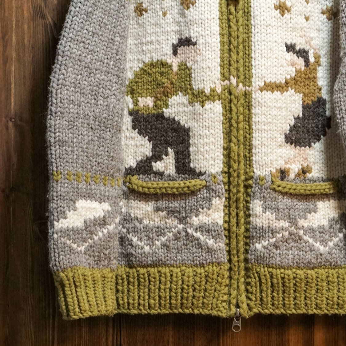 부기홀리데이 X Granted 캐나다 스웨터 상품이미지5