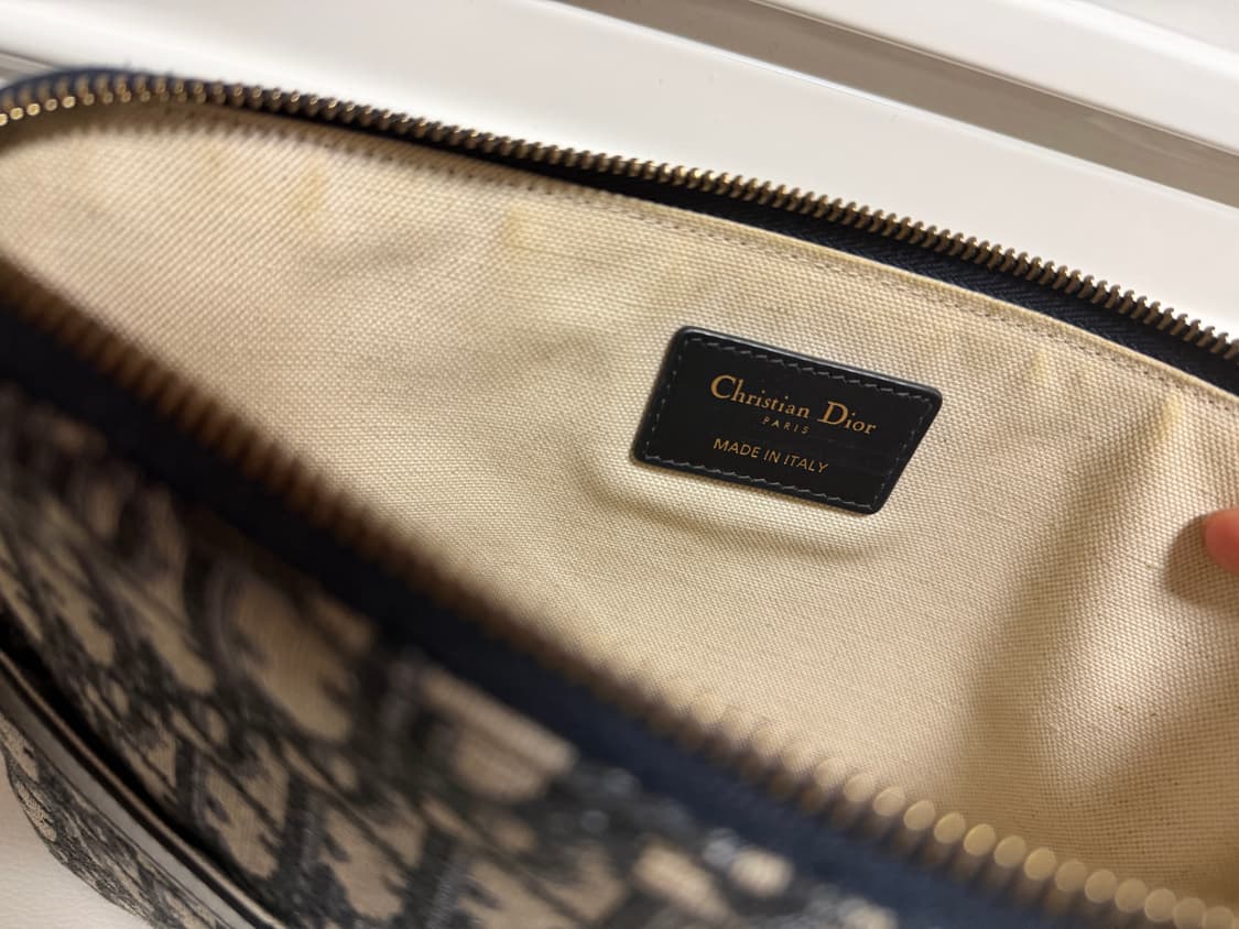 갤러리아 구매) 디올 오블리크 트레블 키트 클러치 (싸게급처) 상품이미지4